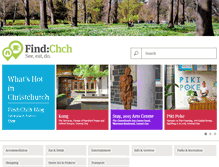 Tablet Screenshot of findchch.com
